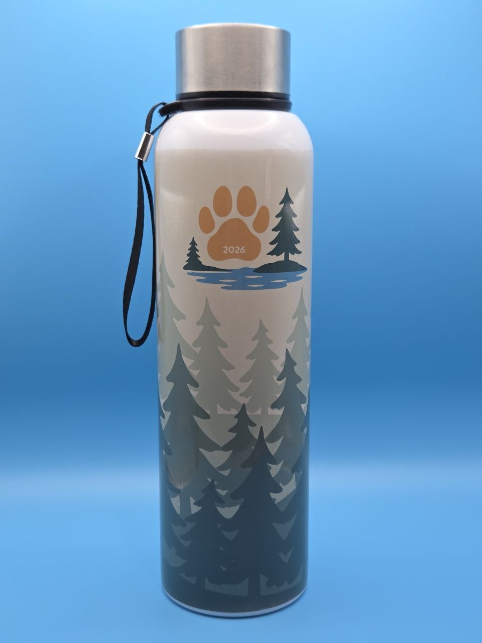Camp Pawprint Water Bottle